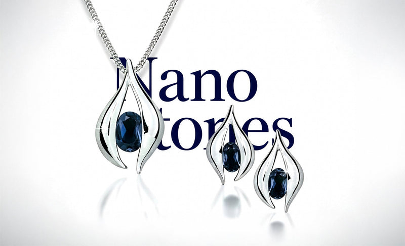 Сребърни бижута с Нано камъни- модерната алтернатива на скъпоценните камъни.