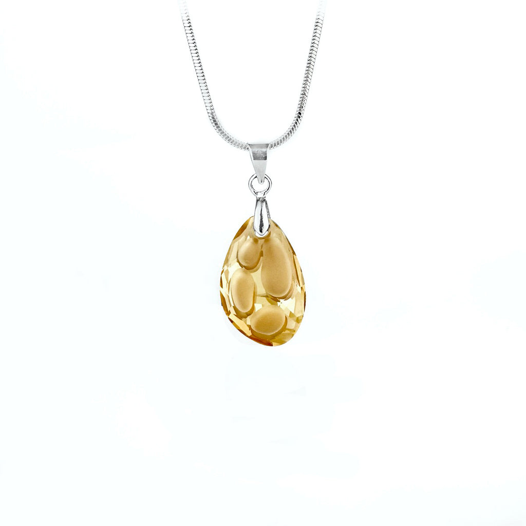 Кристално колие Textured Drop Pendant 2 размера