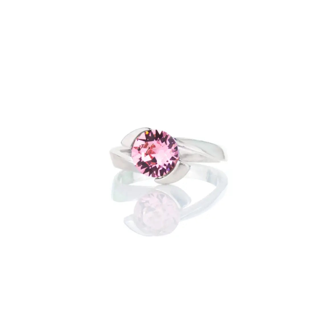 Сребърен пръстен с австрийски кристали  модел Xirius