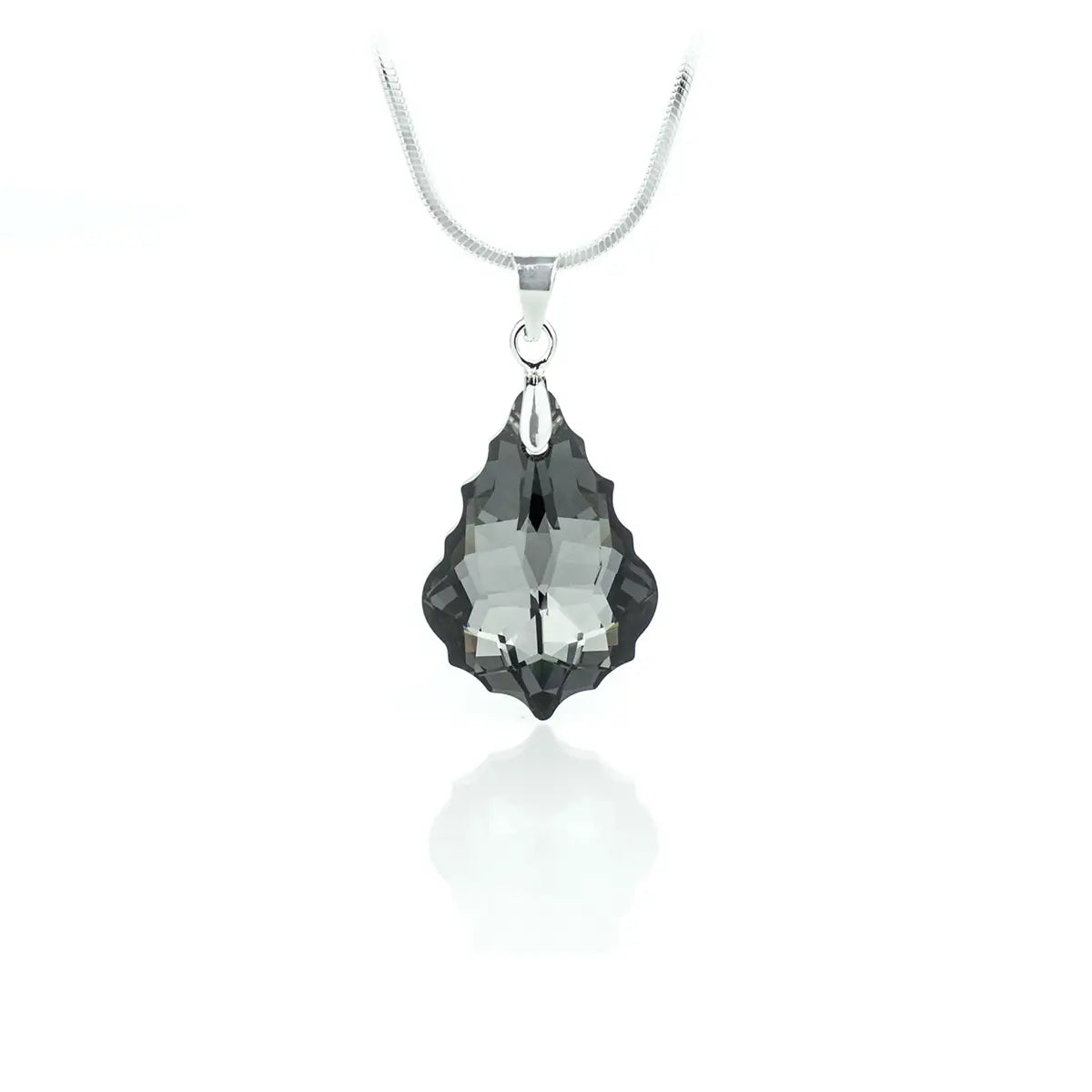 Кристално колие Барокова Капка в преливащи цветове 2 размера