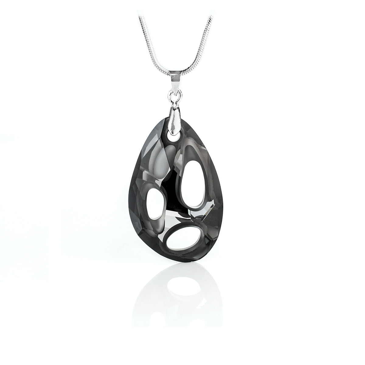 Кристално колие Textured Drop Pendant 2 размера