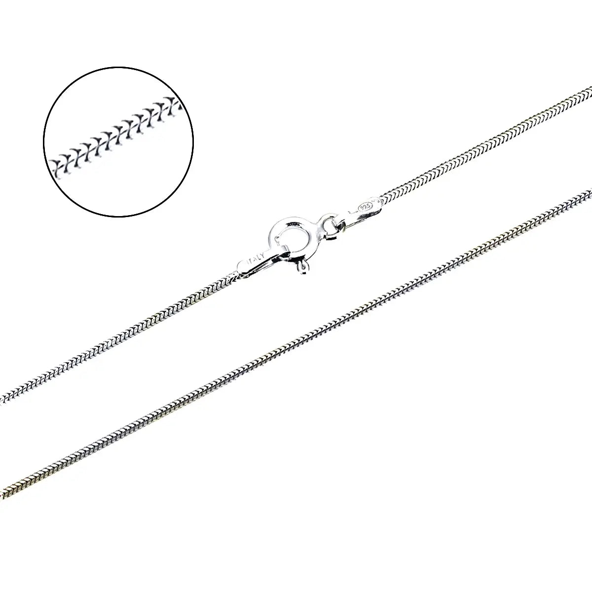 Сребърен синджир Snake Chain