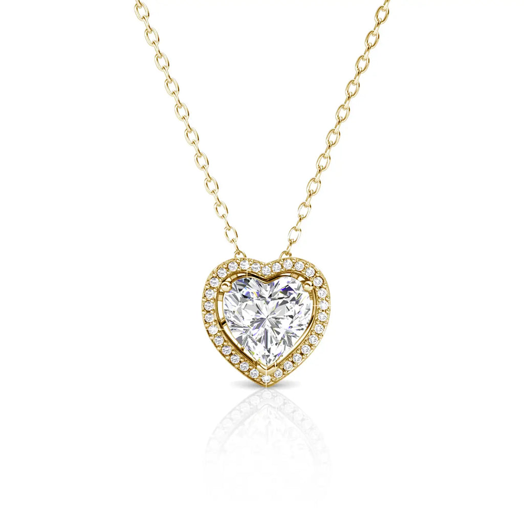 Дамско колие Sparkle Heart с австрийски кристали