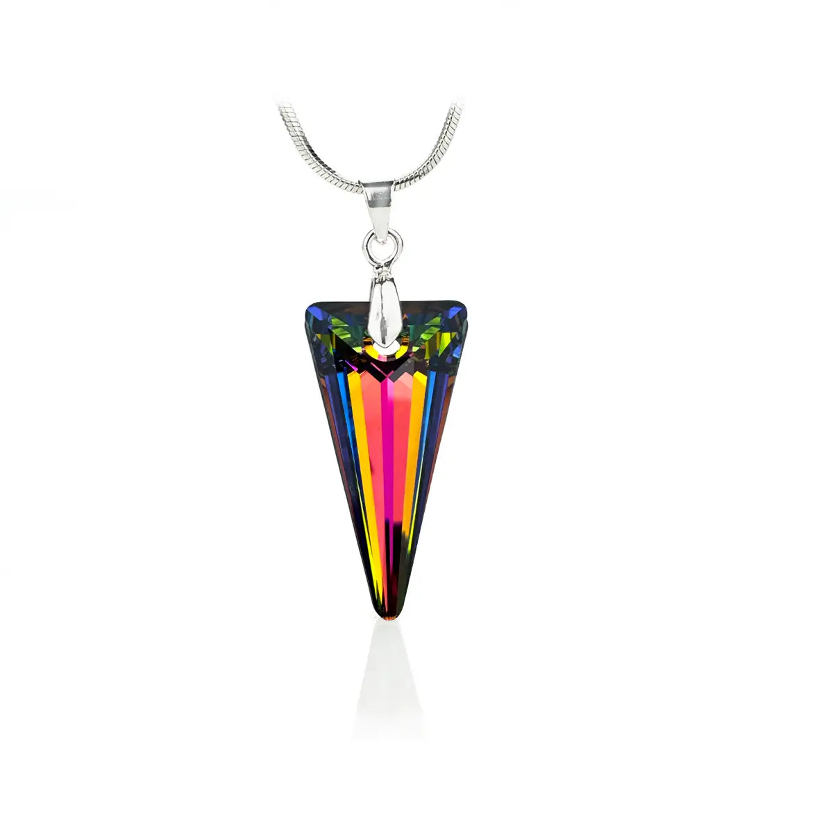 Дамско колие Spear Pendant с австрийски кристали 2 размера