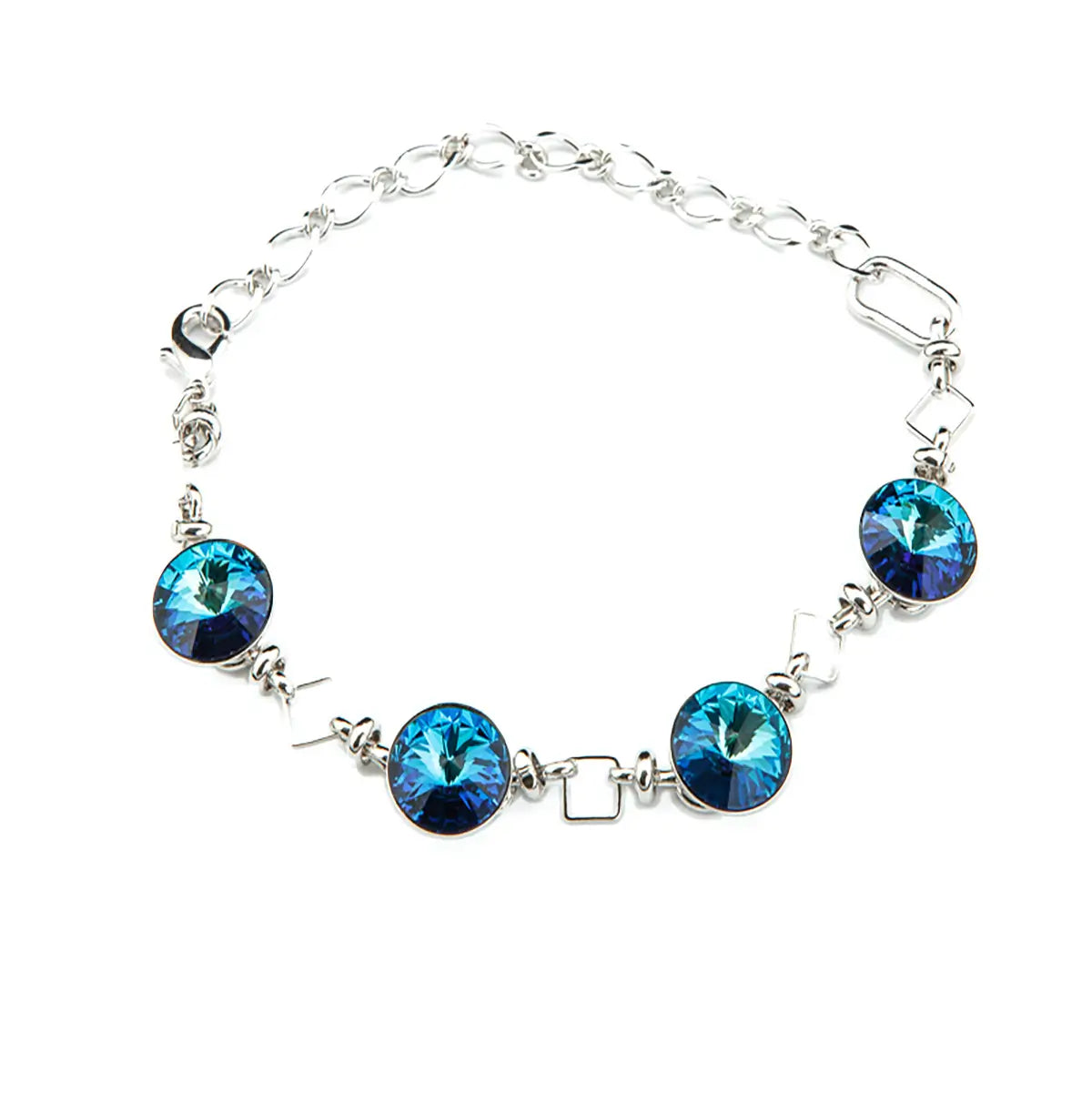 Гривна с австрийски кристали 4 Риволи