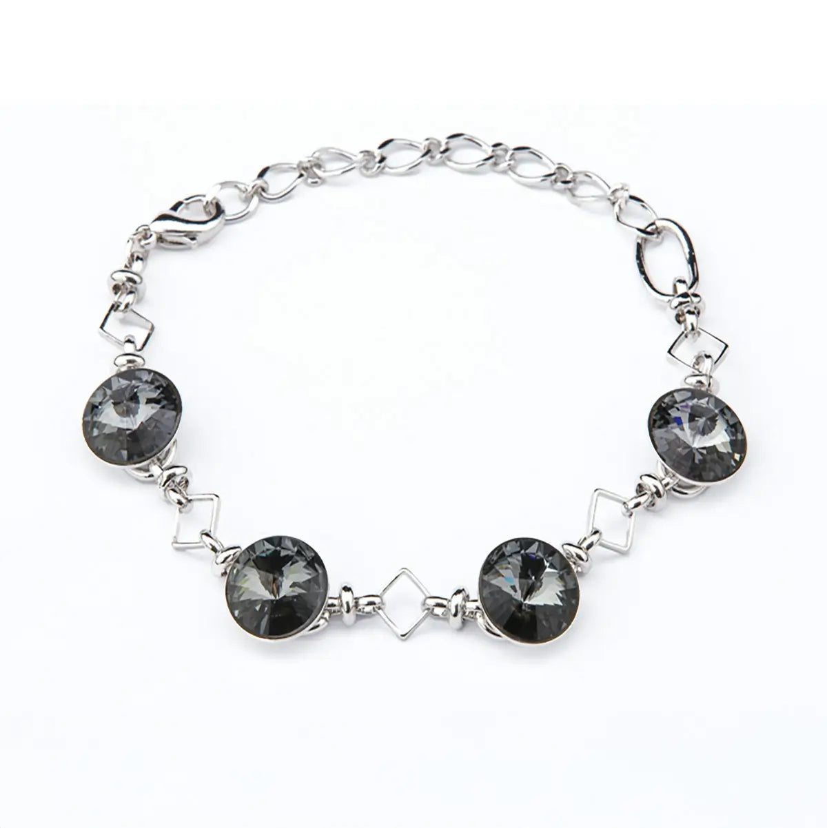 Гривна с австрийски кристали 4 Риволи