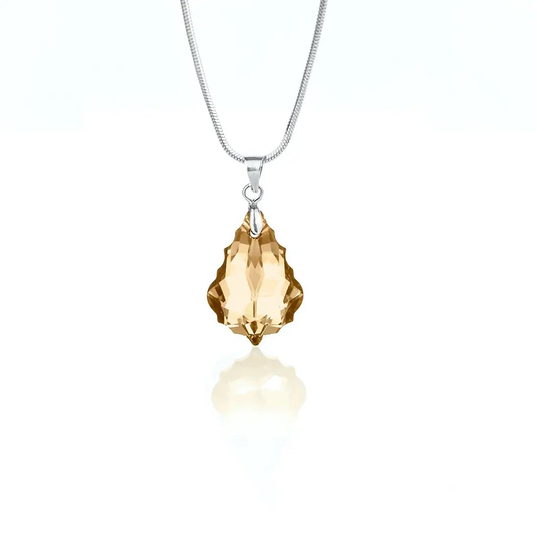 Кристално колие Барокова Капка в преливащи цветове 2 размера