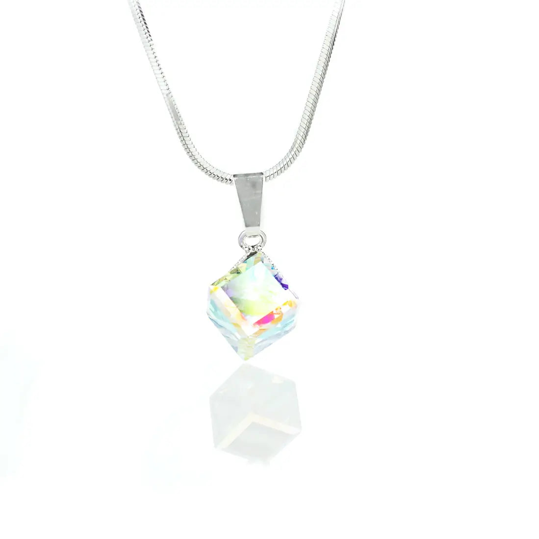 Колие Кристално Кубче