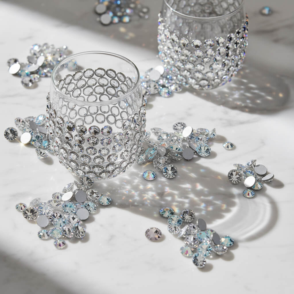 Кристали за декорация за нокти, очила DIY дизайни SS20