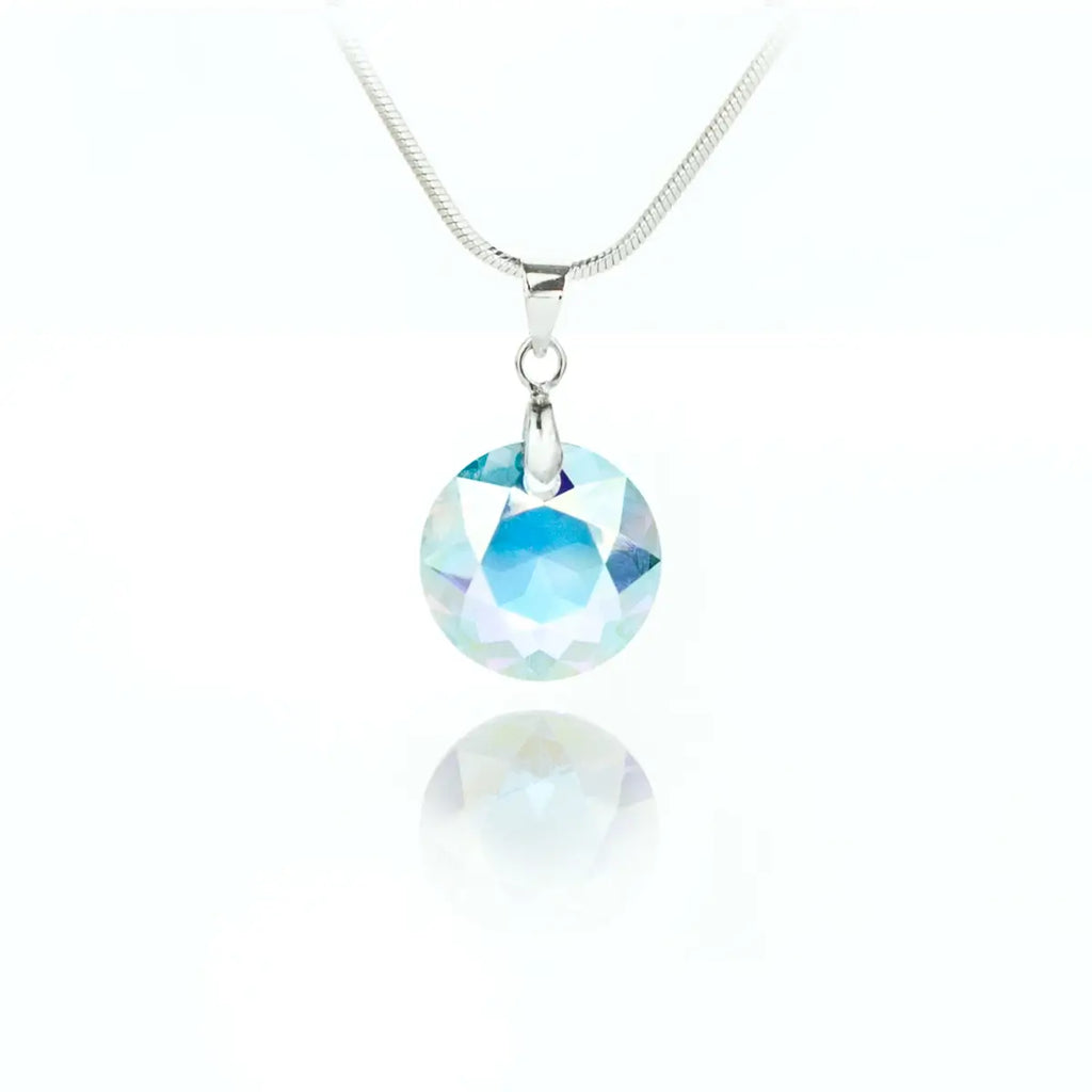 Дамско kолие Circle Pendant с австрийски кристали