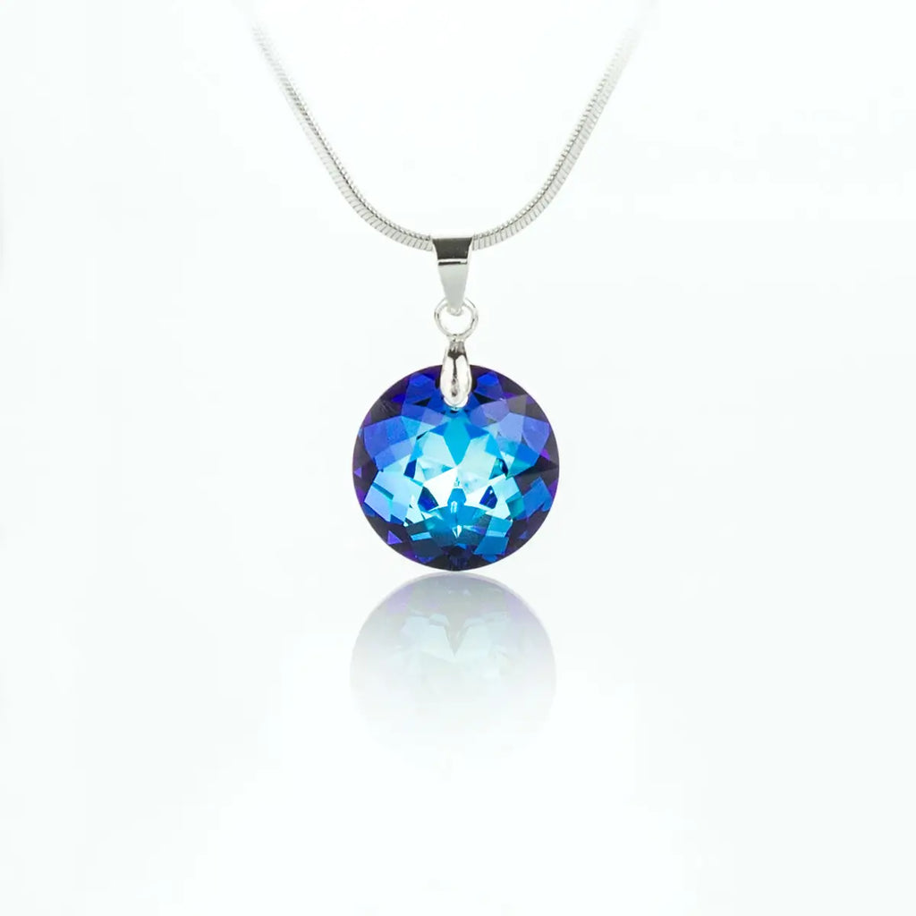 Дамско kолие Circle Pendant с австрийски кристали