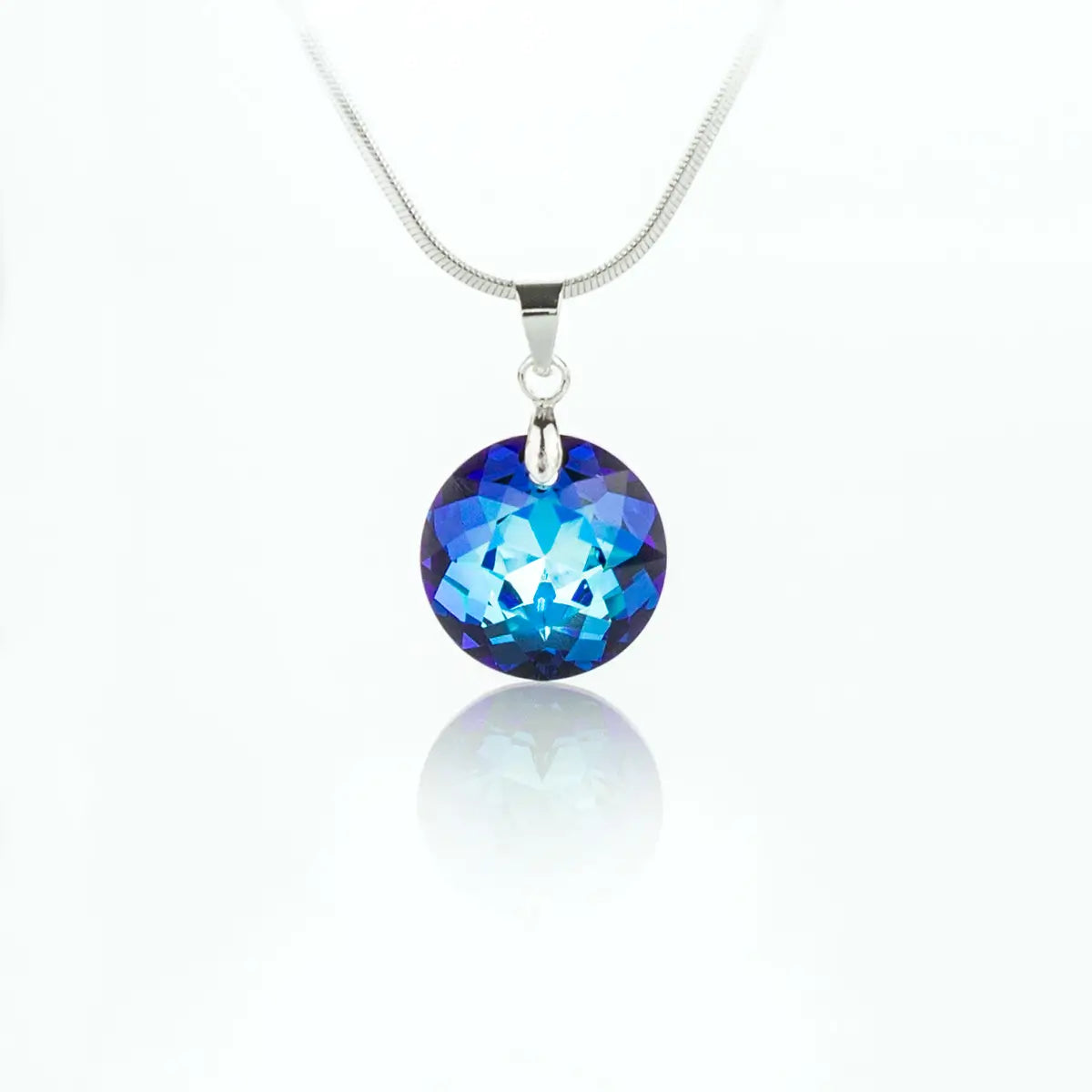 Дамско kолие Circle Pendant с австрийски кристали