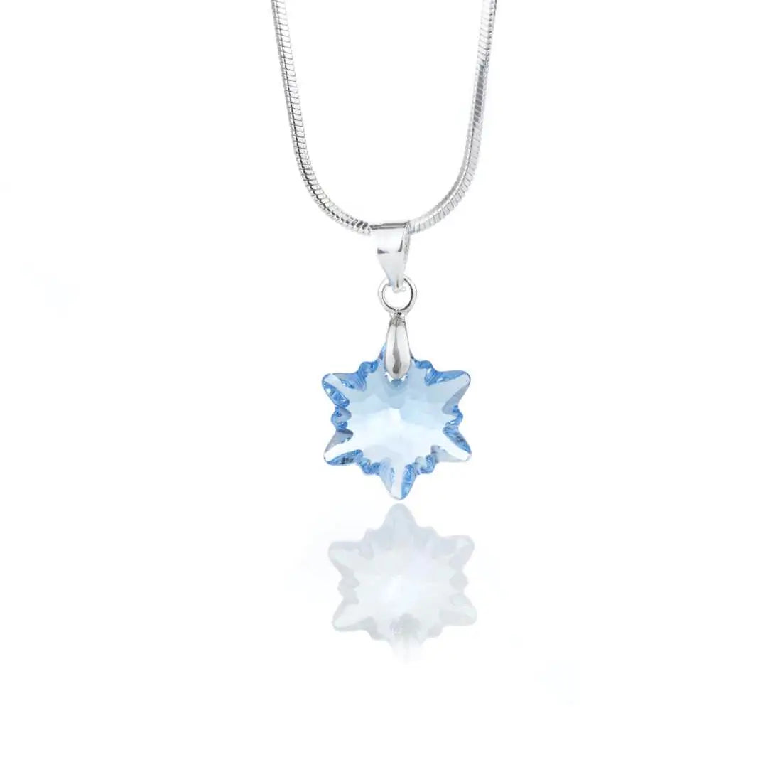 Кристално колие Еделвайс  в светли преливащи цветове