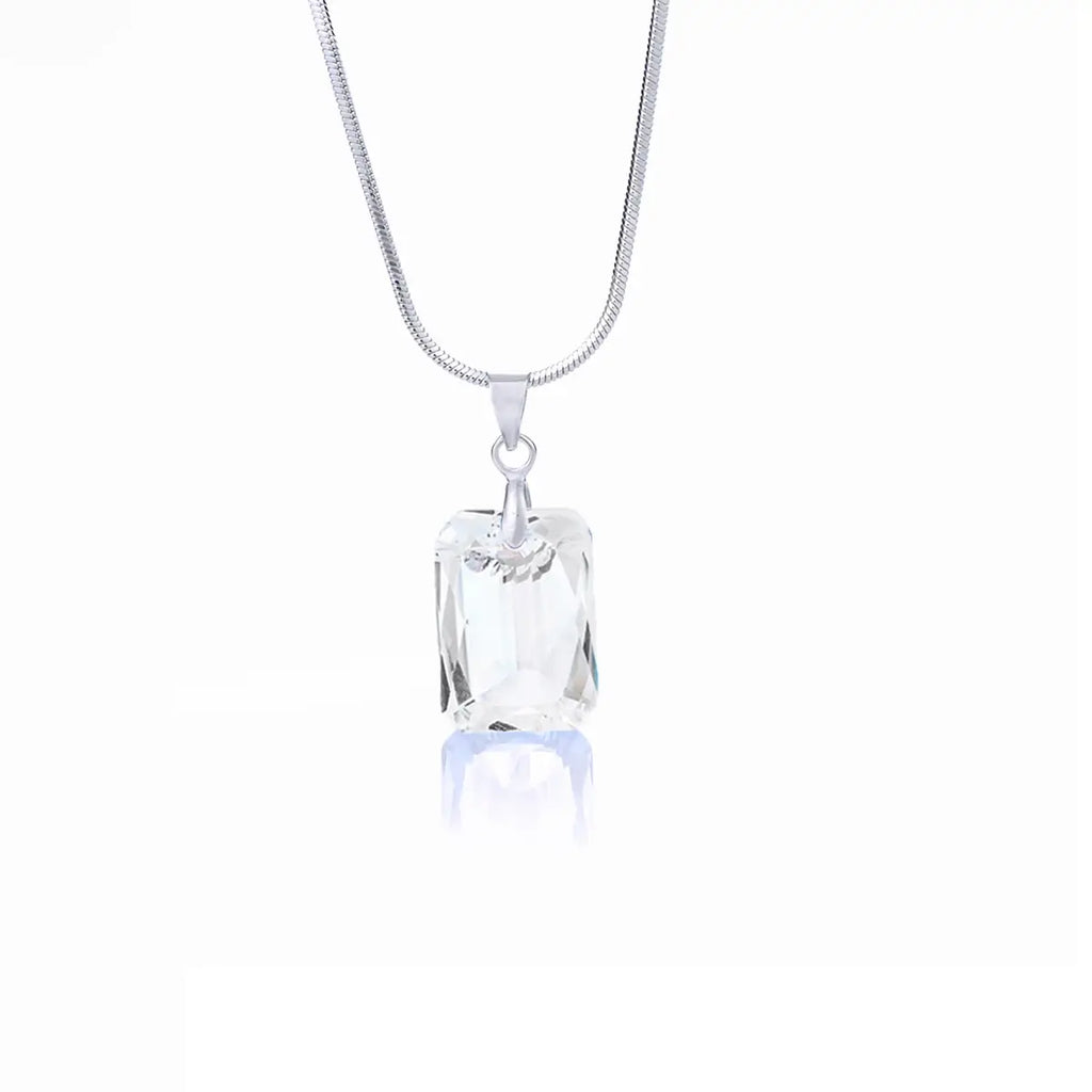 Кристално колие Rectangle Pendant