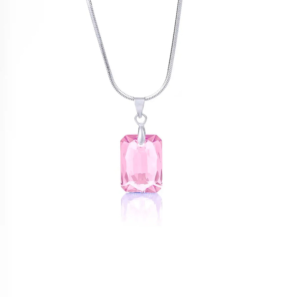 Кристално колие Rectangle Pendant