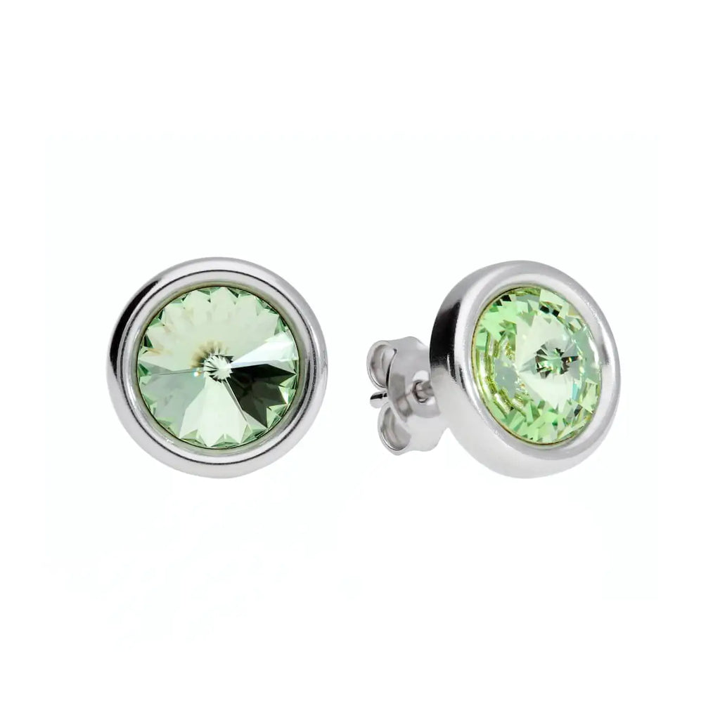 Кръгли обеци Mini Rivolli Round Сребро 925 2 размера