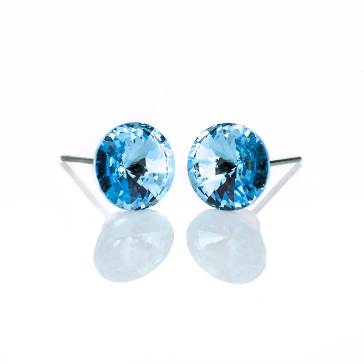 Обици Малки Риволи с австрийски кристали