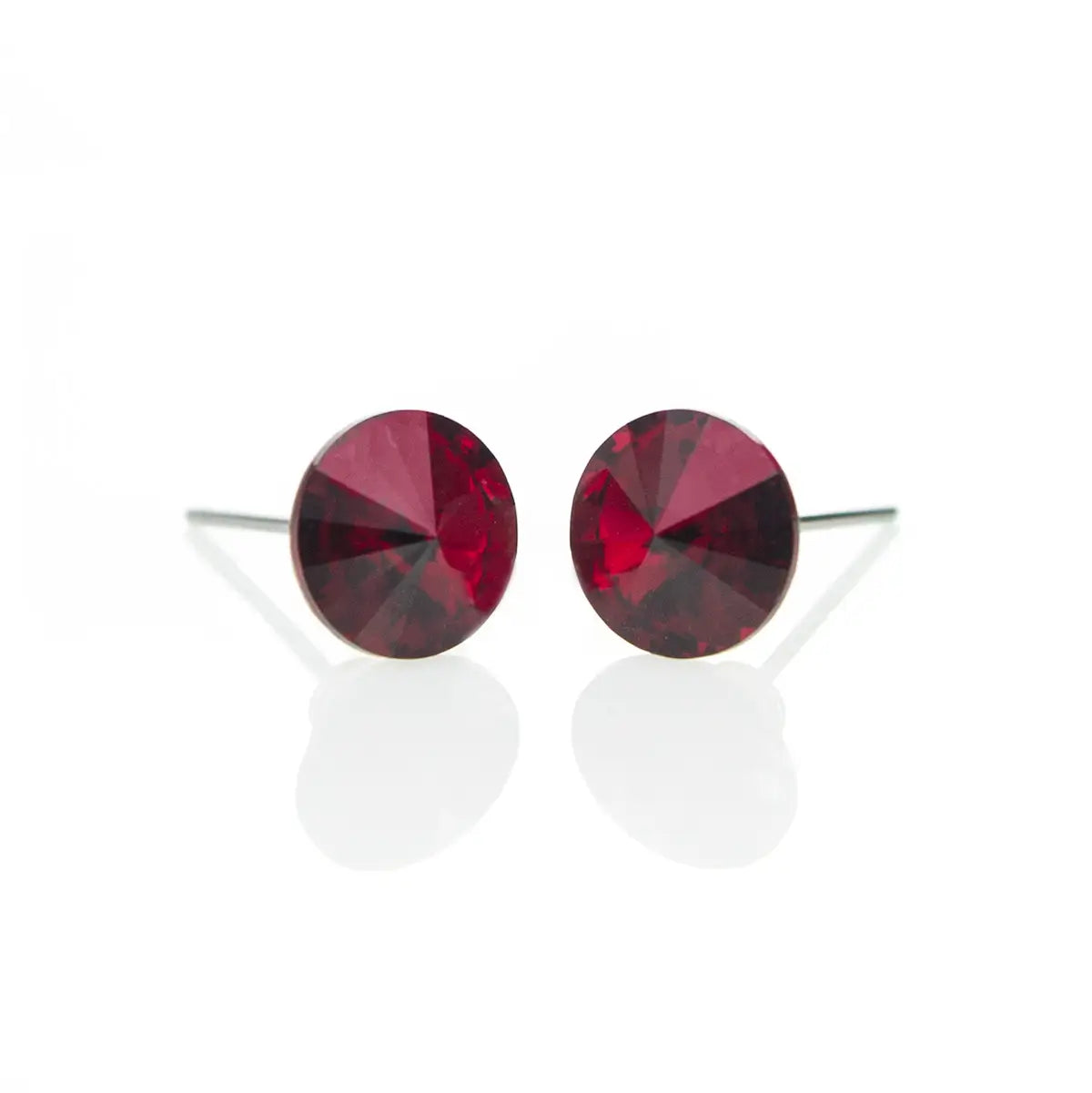 Обици Малки Риволи с австрийски кристали