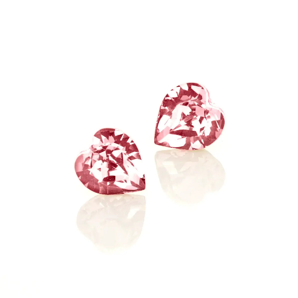 Обици Mini Hearts с австрийски кристали