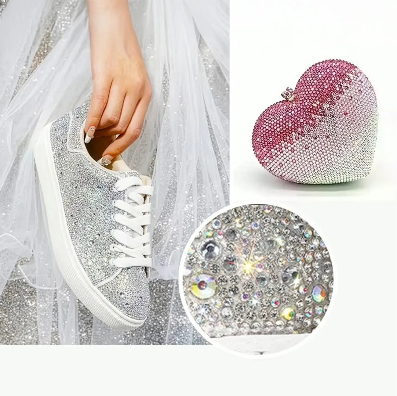 Кристали за декорация за нокти, очила DIY дизайни SS12