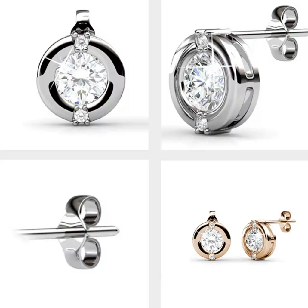 Обеци Must-Have Shine с кристали Eлегантен дизайн