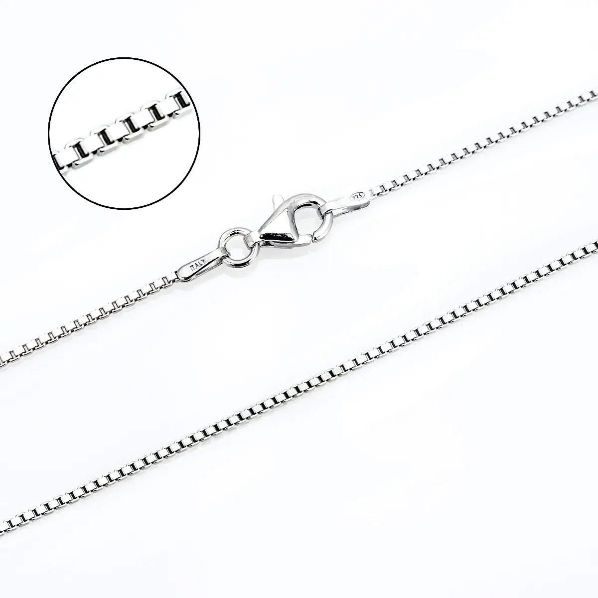 Сребърен синджир венециана 022 различни дължини