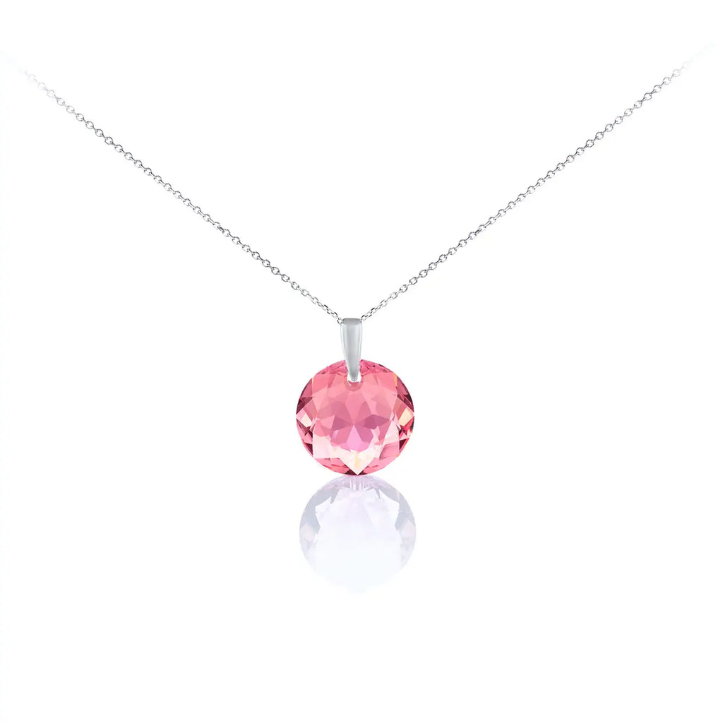 Сребърно колие  Crystal Sphere с австрийски кристали