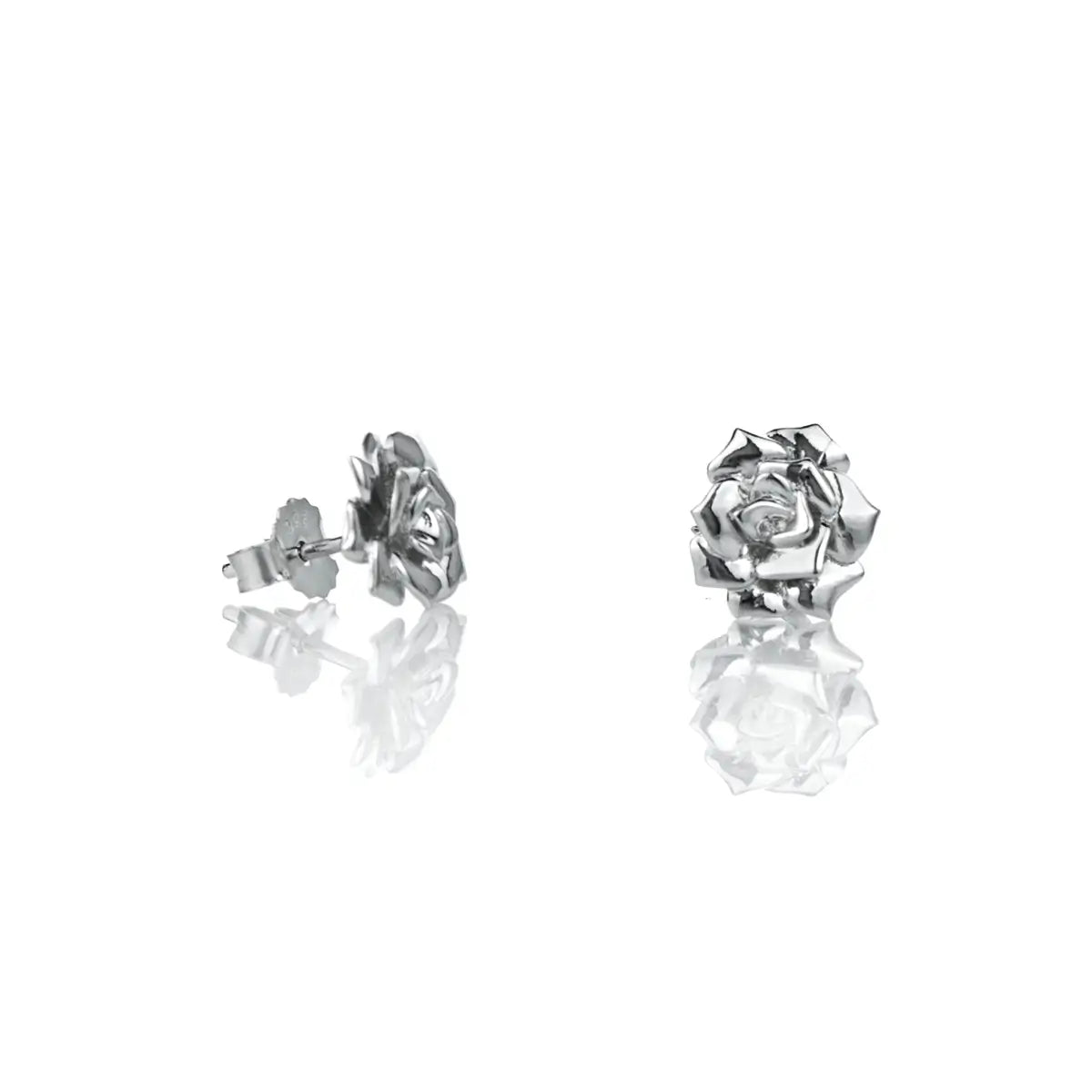 Винтидж обеци Rose Bloom Сребро 925 Дизайн на роза